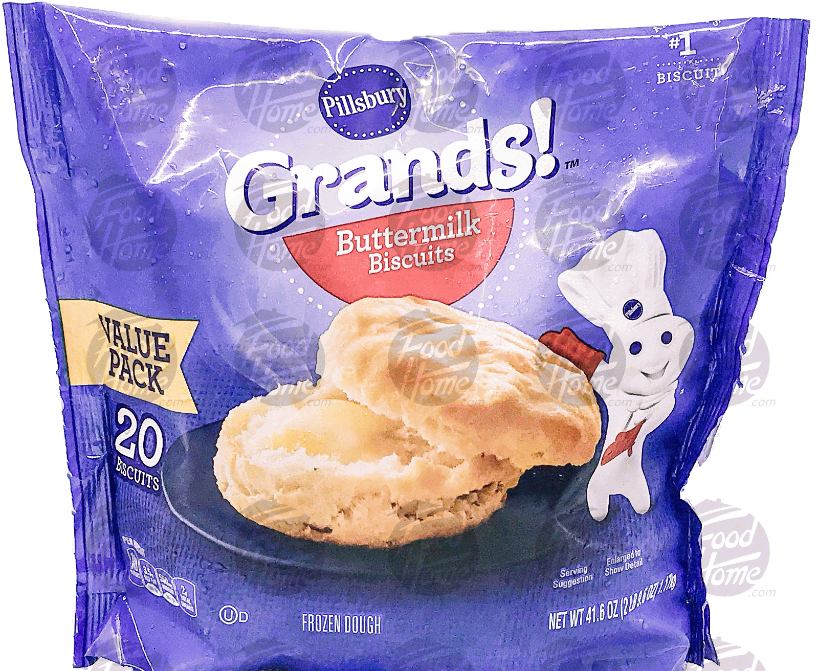 Pillsbury Grands! buttermilk biscuits, 20 biscuits Full-Size Picture